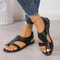 Women Sandals With Arch Support Comfortable Soft Open Toe Casual Flat Sandals For Various Occasions 2
