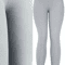 Ultra Soft Solid Brushed Basic Full Regular Plus Leggings High Waisted Ankle Length Stretch Pants 2