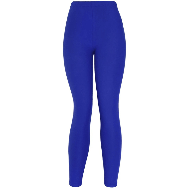 Ultra Soft Solid Brushed Basic Full Regular Plus Leggings High Waisted Ankle Length Stretch Pants 2