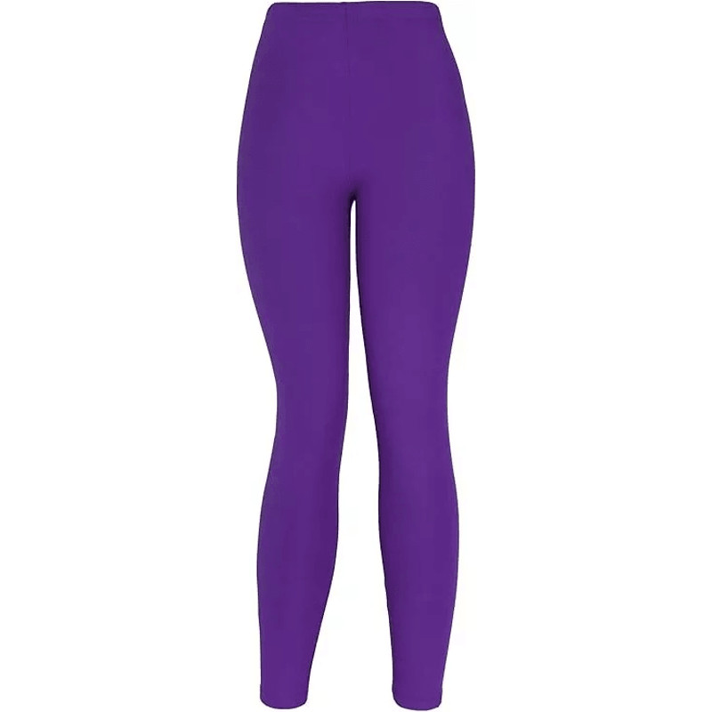 Ultra Soft Solid Brushed Basic Full Regular Plus Leggings High Waisted Ankle Length Stretch Pants 3