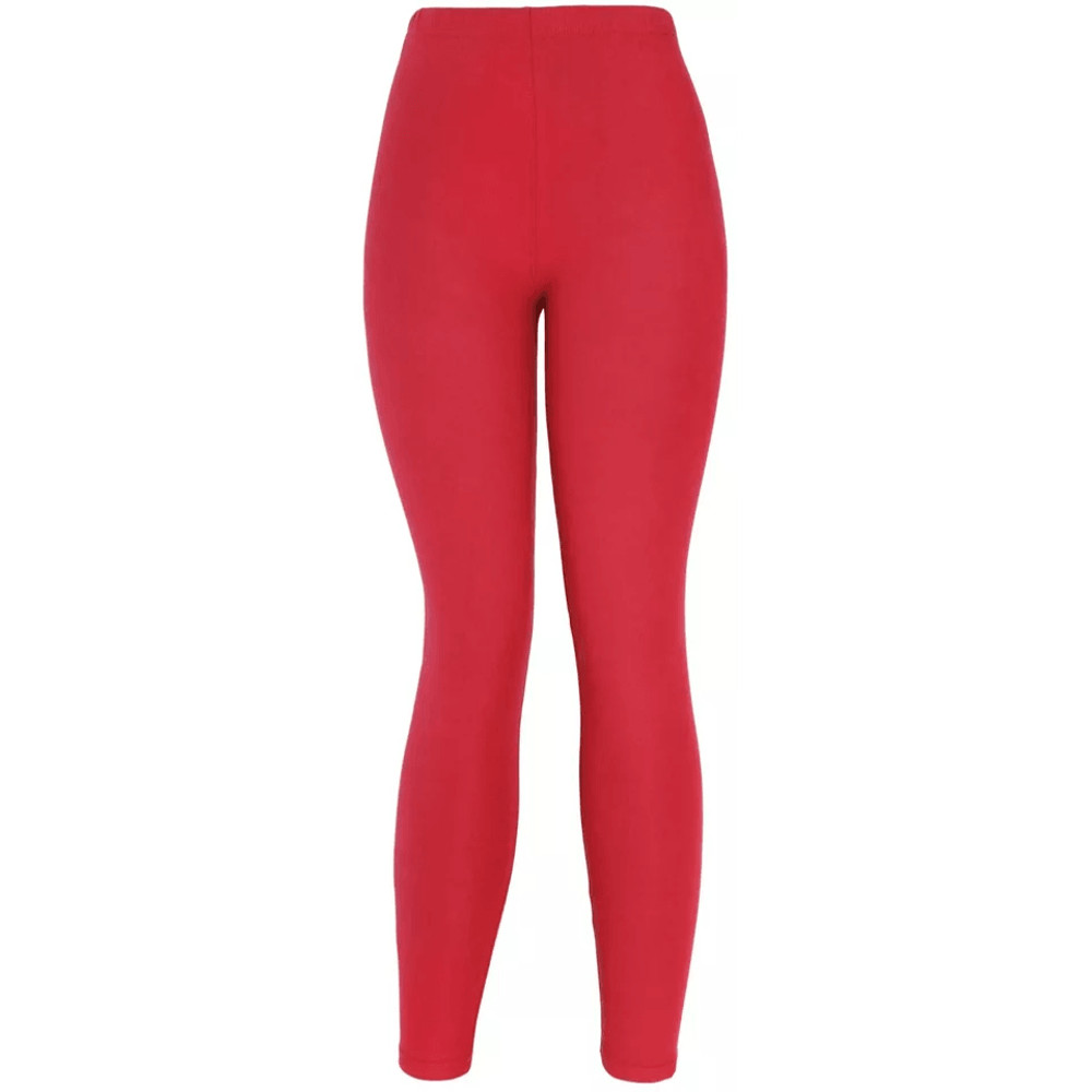 Ultra Soft Solid Brushed Basic Full Regular Plus Leggings High Waisted Ankle Length Stretch Pants 4