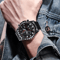 Waterproof Mens Luxury Watch Stainless Steel Quartz Luminous Classic Wristwatch For Business Outdoo 1
