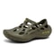 Summer Men Sandals Light EVA Men's Casual Shoes for Home, Garden & Beach Breathable Hole Clogs, Big Size Flat Slippers