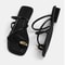 Stylish Womens Cross Strap Slide Sandals Comfortable Lightweight Toe Loop Beach Shoes Casual Summer 0