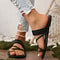 Fashion Gold Clip Toe Sandals Women Summer Flat Heels Beach Flip Flops Woman Lightweight Outdoor Sl 4