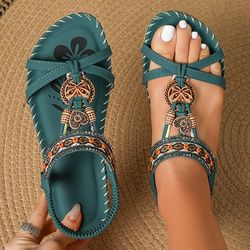 sandals women's shoes summer casual walking shoes, party beach footwear, outdoor female sandal women's footwear
