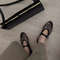 Mesh Ballet Shoes Female Summer Flat Hollow Mesh Breathable Single Shoe Fishnet Shoes Sandals Light 3