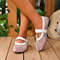 Mesh Ballet Shoes Female Summer Flat Hollow Mesh Breathable Single Shoe Fishnet Shoes Sandals Light 5
