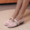 Mesh Ballet Shoes Female Summer Flat Hollow Mesh Breathable Single Shoe Fishnet Shoes Sandals Light 6