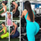 Womens Sports Suit, Sleeveless Backless Jumpsuit, Quick-Dry Gym Bodysuit, Fitness Tights Scrunch Leggings for Workouts