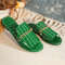 Summer And Autumn Opentoed Flipflops Flat Wedge Sandals For Women Breathable Beach Flip Flops Casua 6