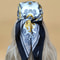 The Four Seasons Design Silk Hijab, Luxury Beach Headscarf for Women, New Style Sunscreen Square Scarves Popular