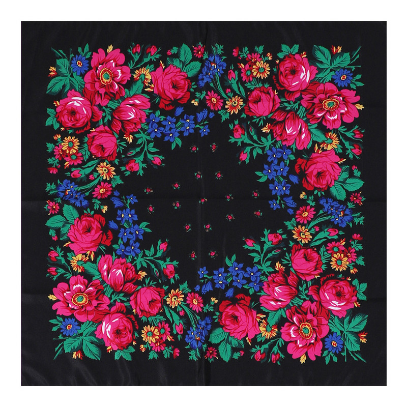 French Pastoral Style Sub-Headscarf, Womens Fashion Triangle Scarf for Spring, Summer, Decorative Tied Hair Headband