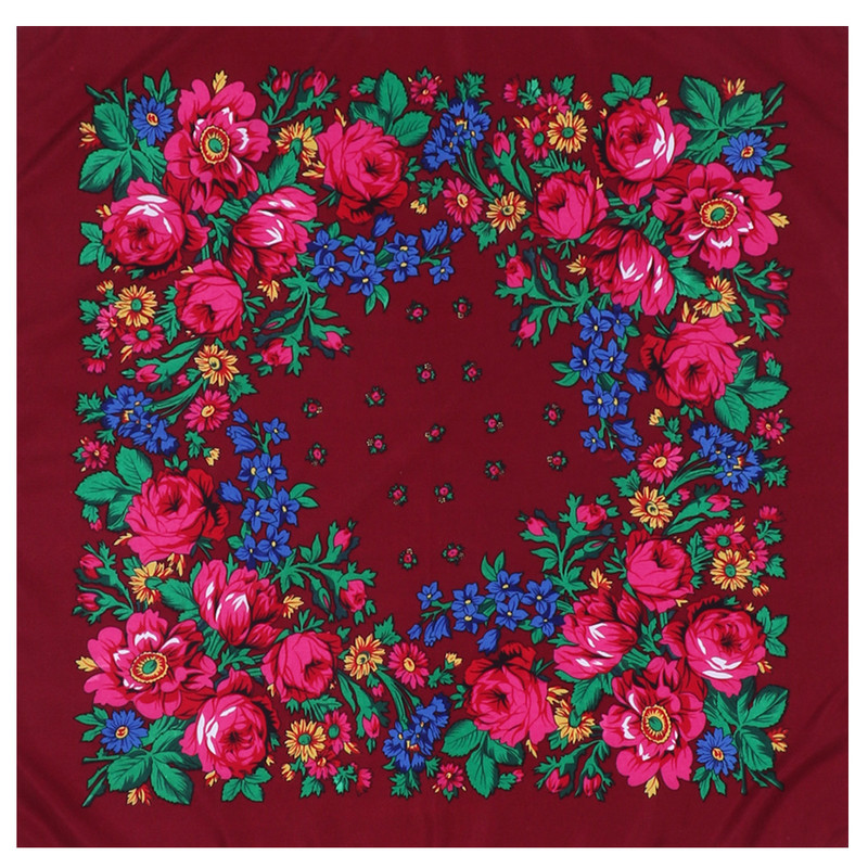 French Pastoral Style Sub-Headscarf, Womens Fashion Triangle Scarf for Spring, Summer, Decorative Tied Hair Headband