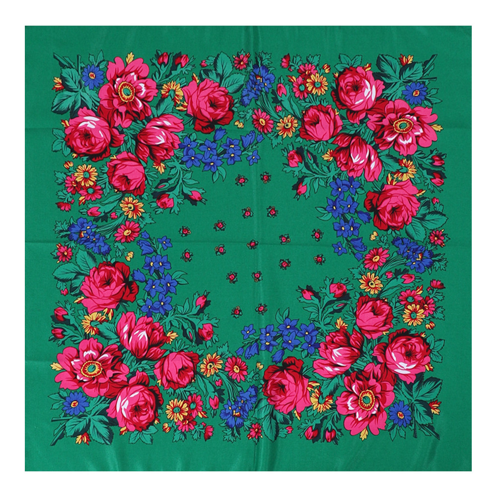 French Pastoral Style Sub-Headscarf, Womens Fashion Triangle Scarf for Spring, Summer, Decorative Tied Hair Headband