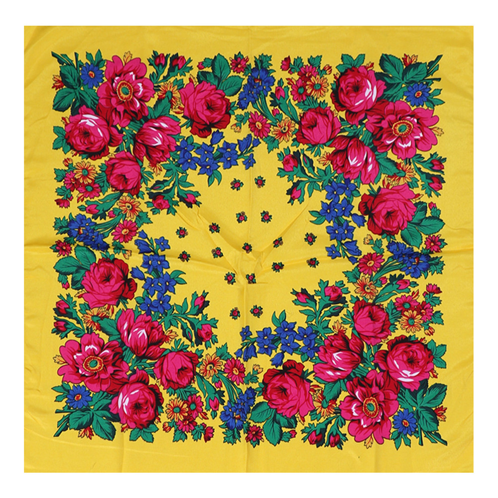 French Pastoral Style Sub-Headscarf, Womens Fashion Triangle Scarf for Spring, Summer, Decorative Tied Hair Headband