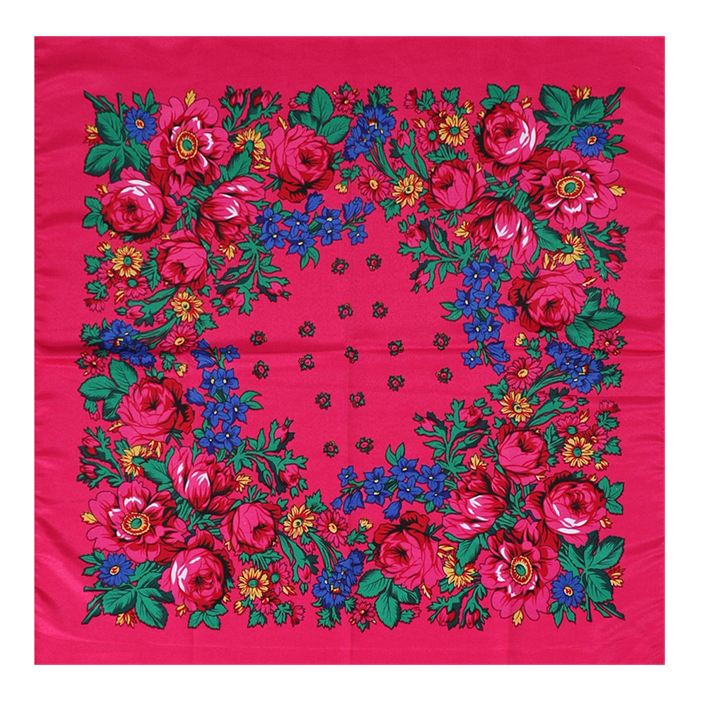 French Pastoral Style Sub-Headscarf, Womens Fashion Triangle Scarf for Spring, Summer, Decorative Tied Hair Headband