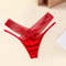 Women Panties Low Waist Hollowed Out See Through Cross Belt French Style Ladies Sling Thong Sexy Li 4