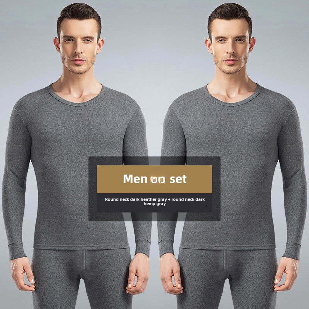 Men's Winter Thermal Underwear Long Set, Keep Warm Tops and Pants, Thick Comfortable Thermo Underwear Clothes