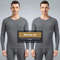 Men's Winter Thermal Underwear Long Set, Keep Warm Tops and Pants, Thick Comfortable Thermo Underwear Clothes