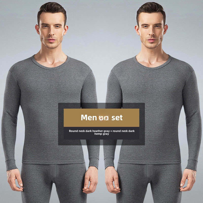 Men's Winter Thermal Underwear Long Set, Keep Warm Tops and Pants, Thick Comfortable Thermo Underwear Clothes