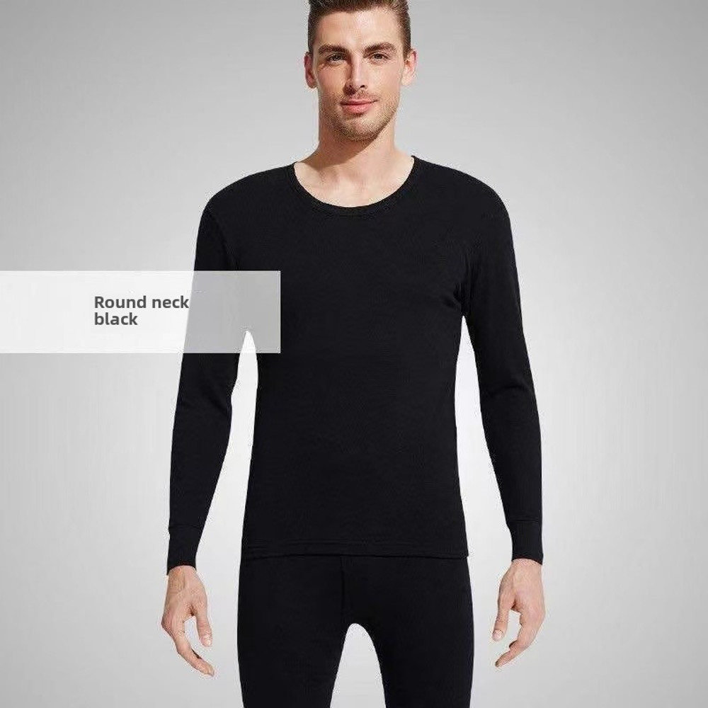 Men's Winter Thermal Underwear Long Set, Keep Warm Tops and Pants, Thick Comfortable Thermo Underwear Clothes