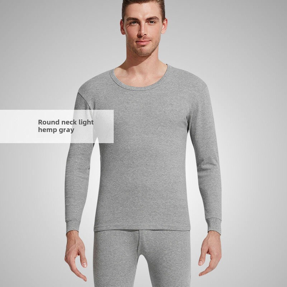 Men's Winter Thermal Underwear Long Set, Keep Warm Tops and Pants, Thick Comfortable Thermo Underwear Clothes