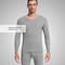 Men's Winter Thermal Underwear Long Set, Keep Warm Tops and Pants, Thick Comfortable Thermo Underwear Clothes