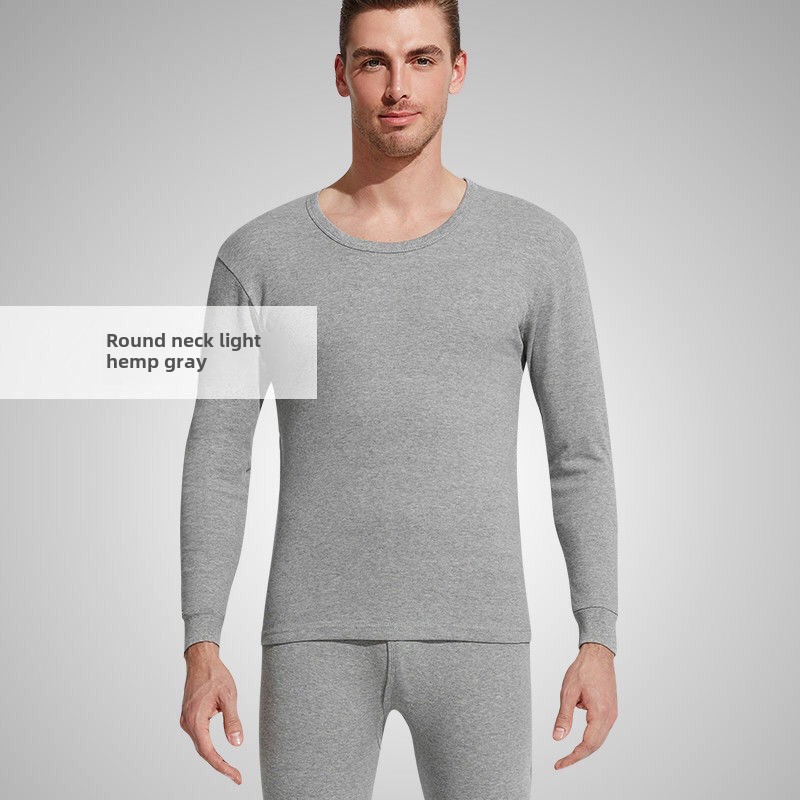 Men's Winter Thermal Underwear Long Set, Keep Warm Tops and Pants, Thick Comfortable Thermo Underwear Clothes
