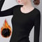 Womens Thermal Winter Underwear Turtleneck Bottom Shirt Solid Semi High Collar Long Sleeve Basic TS 4