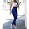 Women Skinny High Waist Denim Push Up Trousers Bodycon Pencil Fit Ladies Jeans Chic Winter Streetwe 0