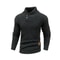 Mens Knitted Sweater Casual Crew Neck Warm Long Sleeve Comfortable Pullover Textured Ribbed Edge To 8