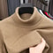 Autumn Mens High Quality Knitted Turtleneck Sweater Slim Fit Long Sleeve Anti Pilling Pullover Tren 1