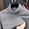 Autumn Mens High Quality Knitted Turtleneck Sweater Slim Fit Long Sleeve Anti Pilling Pullover Tren 4