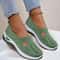 Comfort Walking Shoes For Seniors With Soft Cushion Sole Breathable SlipOn Flats For Daily Wear 0
