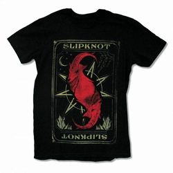 slipknot goat tarot black t shirt new band music