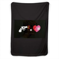 xxxtentacion mugshot prod jeller fleece blanket