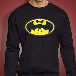 zubat pokemon batman men&8217s sweatshirt