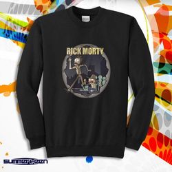 rick and morty the walking dead men&8217s sweatshirt
