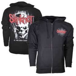slipknot skull back hoodie sweatshirt