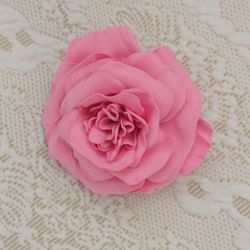 Rose brooch pin by hand/floral women's jewellery/pink rose brooch/ gift for her/grandma gift/ mother Day gifts/DIY gift