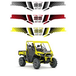 BRP CAN-AM TRAXTER DEFENDER decal stickers kit