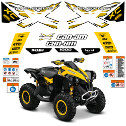BRP Can Am Renegade 1000 decal stickers kit