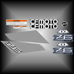 CF MOTO Z6 decal stickers kit