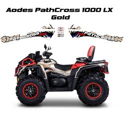 Aodes PathCross 1000 decal stickers kit