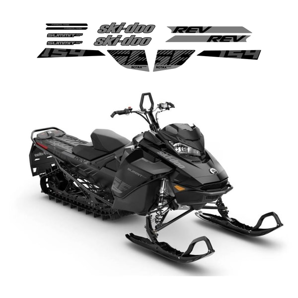 BRP SKI-DOO SUMMIT G4 X REV original decals kit | Inspire Uplift
