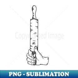 The Ace Of Rolling Pins - Signature Sublimation Png File - Vibrant And Eye-catching Typography