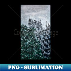 notre dame de paris painting - special edition sublimation png file - instantly transform your sublimation projects