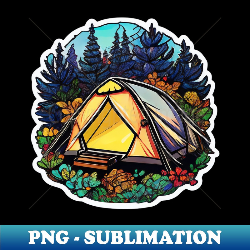 UX-7754_Camping Adventure Funny Camping Sunset Vintage 8382.jpg