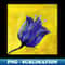 UY-36746_Purple tulip on yellow acrylic painting 8082.jpg